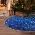 thumbnail image 5 of Sikiie A Blue Glitter Christmas Tree Skirt, Christmas Tree Decorations, Christmas Decor, Tree Mat Decoration(30-48IN)-36", 5 of 6
