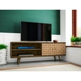 thumbnail image 2 of Liberty 62.99" Mid-Century Modern TV Stand with 3 Shelves and 2 Doors with Solid Wood Legs, 2 of 3