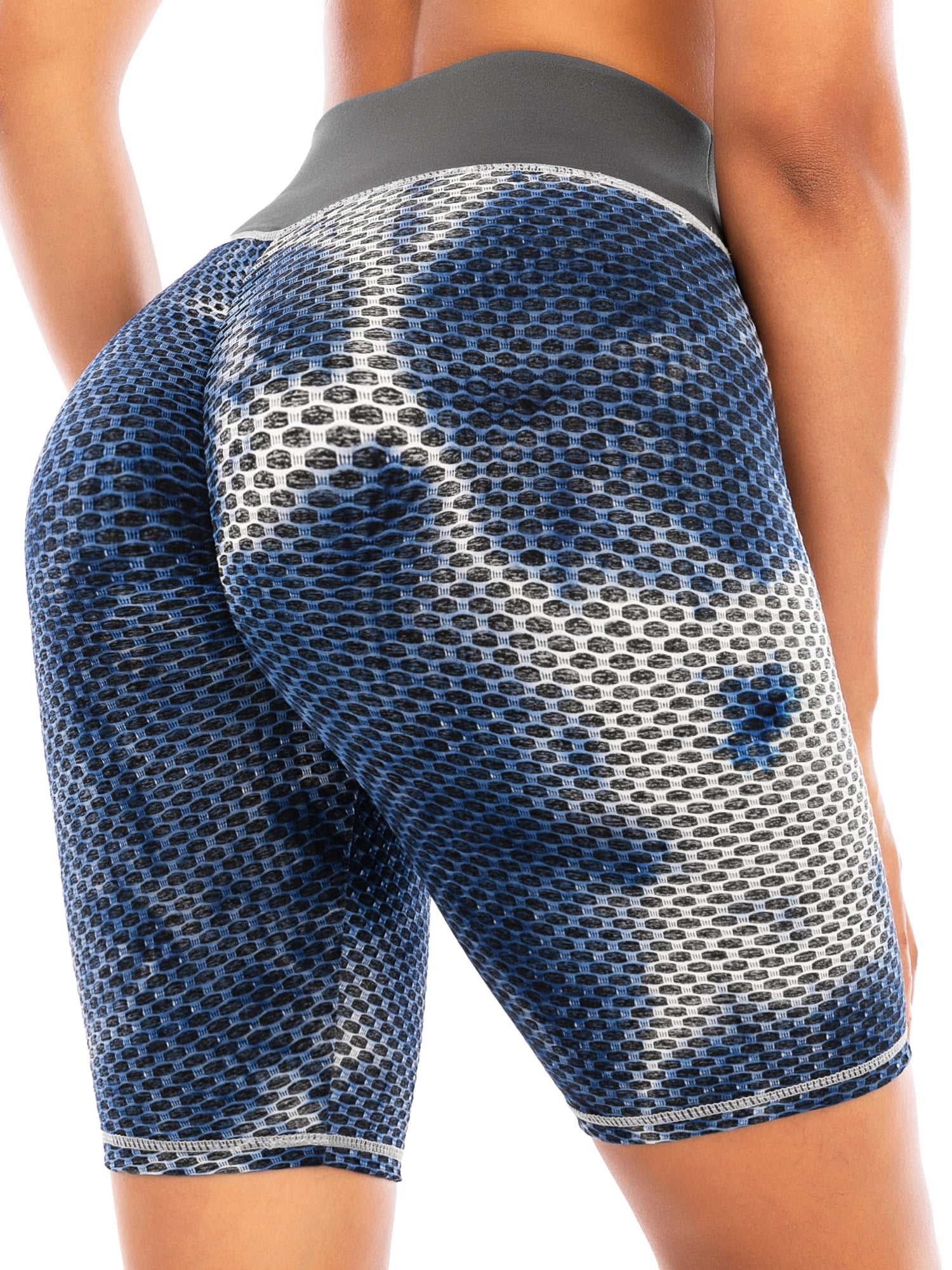 YouLoveIt Tummy Control Yoga Shorts Women's High Waist Fitness Yoga