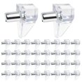 thumbnail image 1 of Topes para repisas RiseQuintador de metal de 5 mm para gabinetes, 100 piezas, 1 of 6