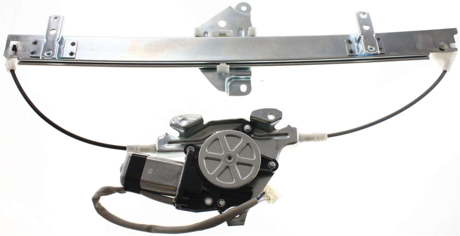 Window Regulator For 1987-1995 Nissan Pathfinder 1995-1997 Pickup Front, Left Driver Power With Motor