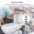 thumbnail image 5 of 4PCS Universal Toilet Tank to Bowl Gasket, Toilet Tank to Bowl Bolts Repair Kit,Stainless Bolts, Ru, 5 of 5