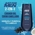 thumbnail image 3 of Shampoo y Acondicionador 2 en 1 Just For Men Hidratante Cuidado del Cuero Cabelludo 295mL, 3 of 4