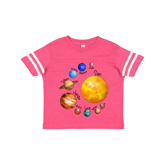 Inktastic Sun and Planets Yes, and Pluto Boys or Girls Toddler T-Shirt