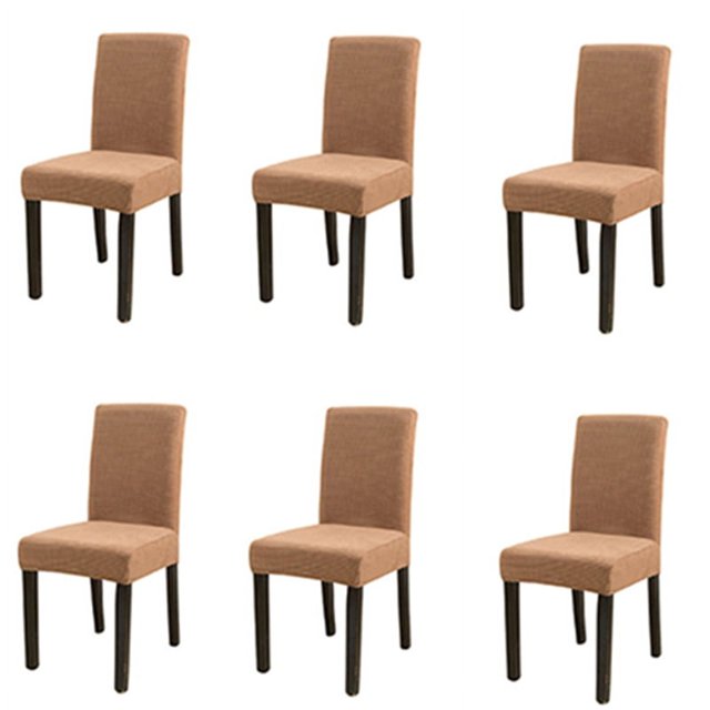 Waterproof Dining Room Chair Cover Stretch Jacquard Parson Chair Slipcover Removable Washable Chair Protector