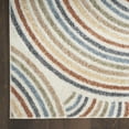 thumbnail image 3 of Nourison Astra Machine Washable Abstract Ivory/Multi 2'2" x 8' Kids Area Rug (2x8), 3 of 8