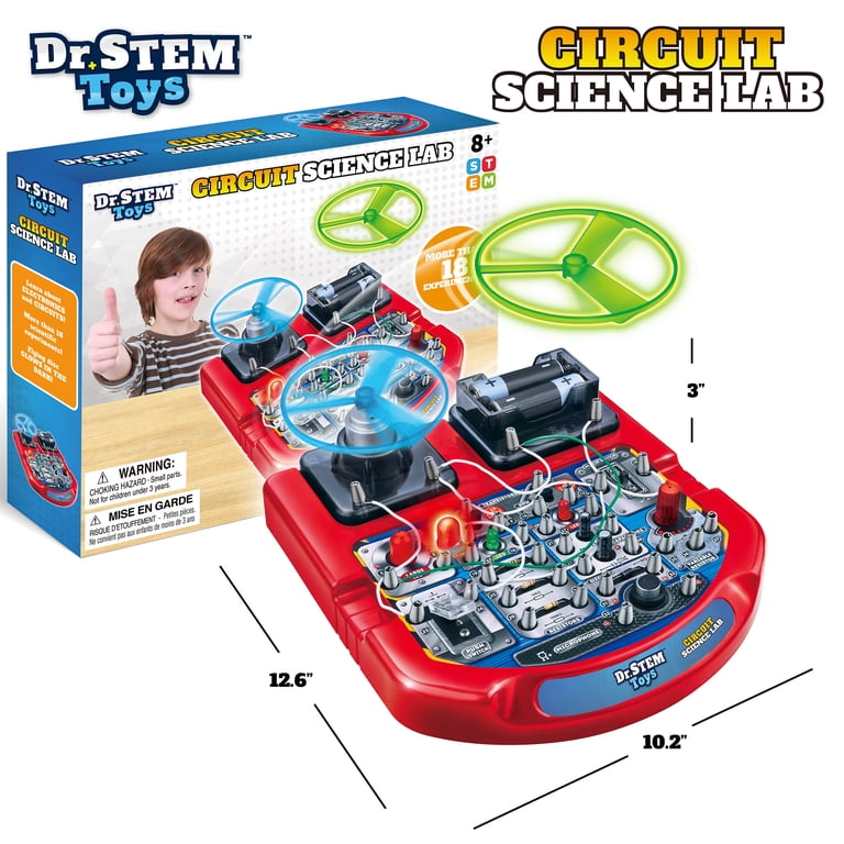 Kids Paper Circuits STEM Kit - Electric Circuit Science Experiments With LEDs & Copper Tape (Ages 8-12)