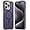 Purple, variant on Designed for iPhone 15 Pro Case, [Compatible with Magsafe] Super Soft Silicone Shockproof Phone Case Cover for iPhone 15 Pro 6.1 inch, Black