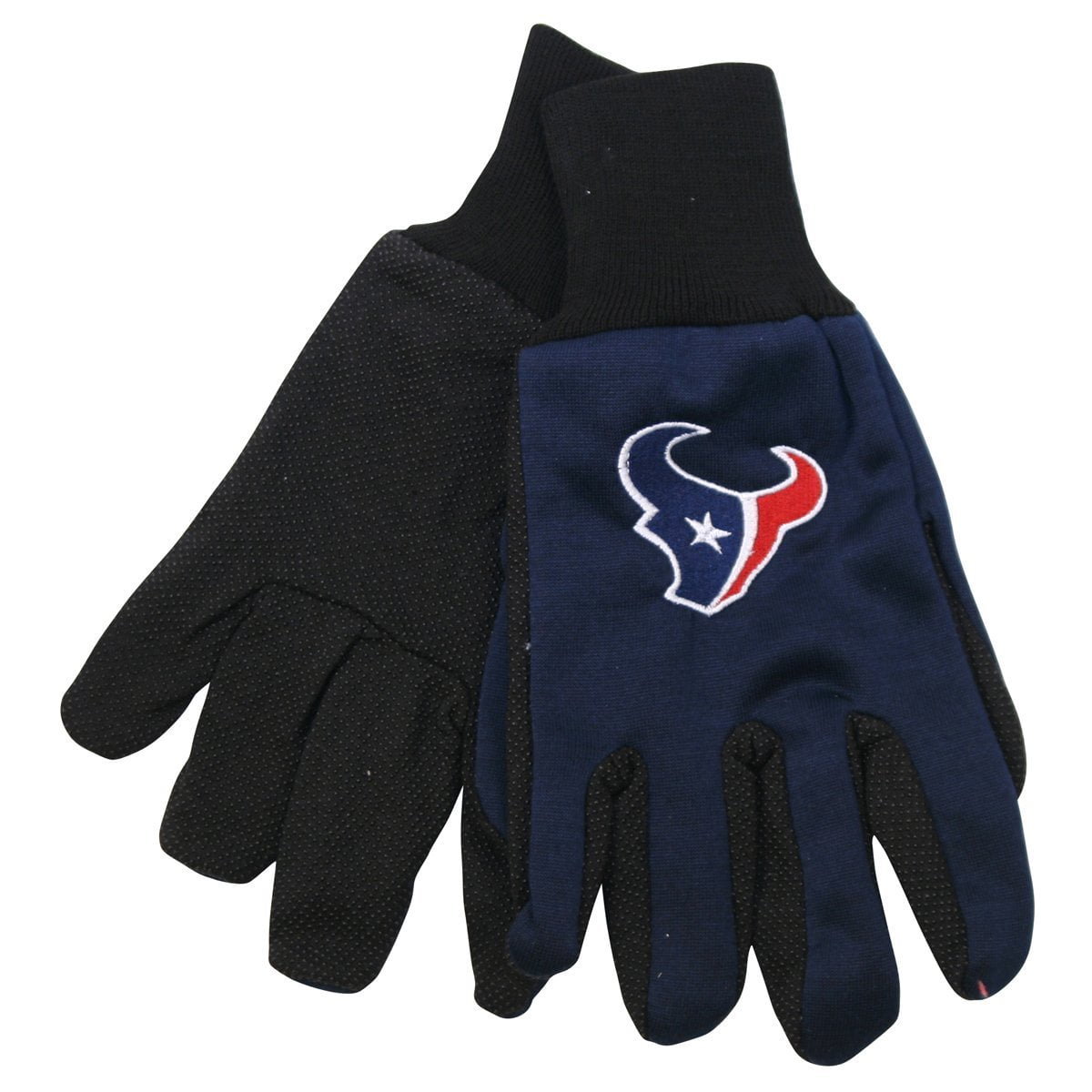 Houston Texans NFL Utility Gloves (Pair) Football Team Logo Work Grip HOU by