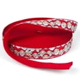 thumbnail image 4 of Country Brook Design® 3/4 inch Where's Merry on Red Nylon Webbing, 20 Yards, 4 of 4