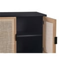 thumbnail image 4 of Sunpan Avida 37.5" Modern Wood MDF and Iron Sideboard in Black, 4 of 5