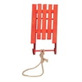 thumbnail image 2 of Wooden Sled Model, Miniature Sleigh Lightweight Lifelike  For Dollhouse For Photo Prop Red,Natural Wood Color, 2 of 8