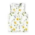 thumbnail image 3 of Womens Tank Tops Loose Fit Summer Cute Graphic Sleeveless Shirts Casual Workout Basic Tunic Blouse Vacation Outfits, 3 of 3