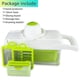 thumbnail image 1 of Cortador de verduras, rebanador multifuncional, pelador de patatas y frutas, rallador de zanahorias, accesorios de cocina, cesta, rebanador de verduras Tan Jianjun unisex, 1 of 2
