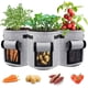 thumbnail image 1 of Bolsas de cultivo ecológicas, gran capacidad que favorece un crecimiento robusto, material biodegradable que promueve la jardinería sostenible, ideal para todas sus necesidades de jardinería (paquete, 1 of 7