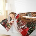 thumbnail image 4 of jejeloiu Christmas Gifts Queen Comforter Set,Merry Xmas Bedding Sets,Happy New Year Bedding Comforter Set For Teens,Ultra Soft Home Decor Reversible,3 Pieces, 4 of 8