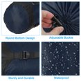 thumbnail image 3 of Unique Bargains Compression Stuff Sack, 18L Waterproof Sleeping Bag for Backpacking, Dark Blue, 3 of 7