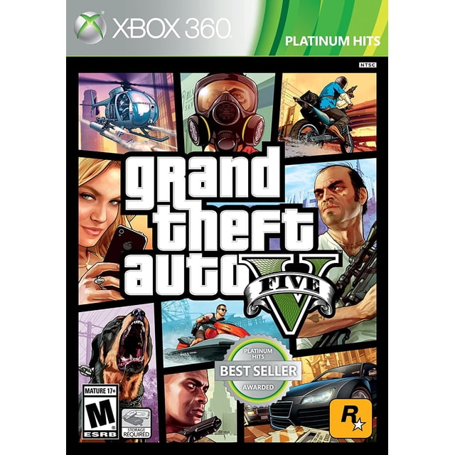 Grand Theft Auto V Edición Estándar Xbox 360 Xbox 360 Xbox361 Estándar