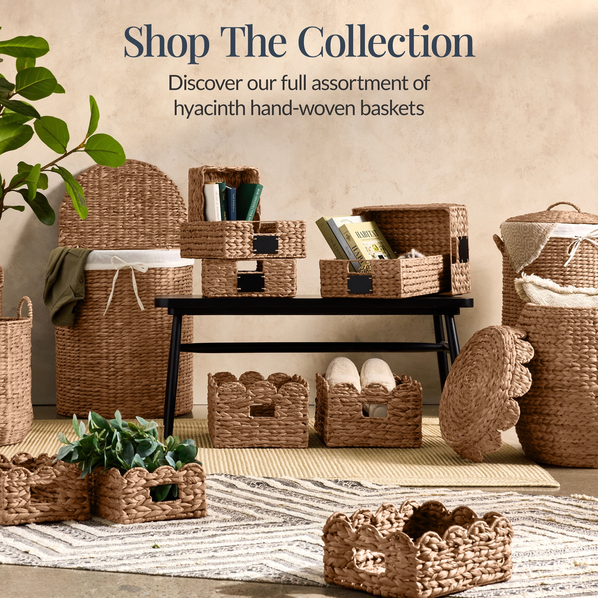 Best Choice Products Large Laundry Hamper w/Lid, Handwoven Laundry Basket, w/ Removable Liner & Handles - Chestnut