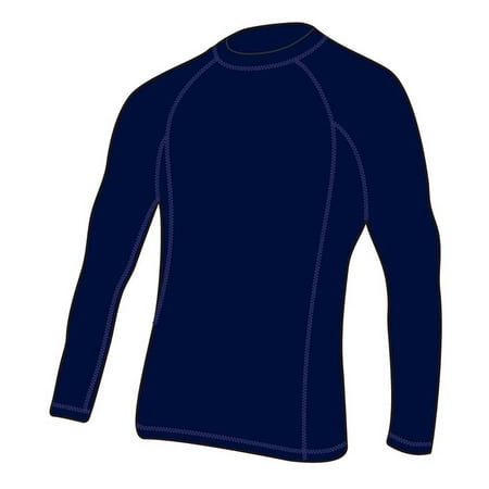 Adoretex Men's Rashguard UPF 50+ Long Sleeve Swimwear Swim Shirt (RS005M) - Red - Small