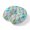 Blue, Yellow, Orange, variant on Neck Pillow Ergonomic Memory Foam U Shaped Pillows,Blue Pink Green Hydrangea Blooms Soft Portable Neck Head Support Cushion Pillow for Travel Airplane Car Office Use,Retro Floral Art