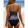 thumbnail image 2 of BIKINX Tankini Swimsuits for Women Plus Size Swimwear Tummy Control Two Piece Bathing Suits, 2 of 7