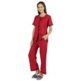 thumbnail image 2 of Inkmeso Top Pajama Set Women Solid Sleepwear Pj Loungewear 2 Piece Set Nightwear, 2 of 7