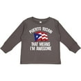 thumbnail image 3 of Inktastic Puerto Rican Awesome Boys or Girls Long Sleeve Toddler T-Shirt, 3 of 5