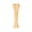 Yellow, variant on Durable Dog Chew Toy for Aggressive Chewers, Tough Bone-Shaped Teething Stick for Small, Medium, and Large Dogs, Eco-Friendly Non-Toxic Pet Dental Care Toy, Brown & Cream