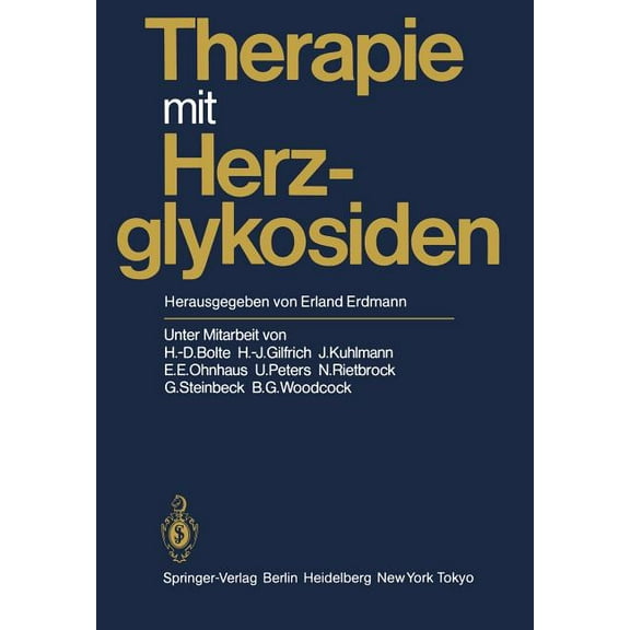 Therapie Mit Herzglykosiden, (Paperback)