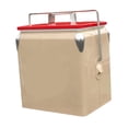 thumbnail image 1 of S SERENABLE Ice Chest Portable Cold Storage Ice Box for Commercial Beach Barbecue champagne, 1 of 9