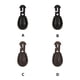 thumbnail image 4 of Yuarrent 50 Uds. De cuentas de cambio rápido, aparejos de Terminal, método de choque, alimentador, suministro de anzuelos, accesorios, aparejos de cebo, Pescar Negro/S Yuarrent OD030630-02, 4 of 6