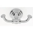 thumbnail image 6 of Alno A6784-SB Charlies 4-1/2" W Traditional Double Prong Solid Brass Wall Mounted Bathroom, 6 of 7