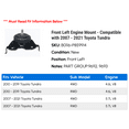 thumbnail image 2 of Front Left Engine Mount - Compatible with 2007 - 2021 Toyota Tundra 2008 2009 2010 2011 2012 2013 2014 2015 2016 2017 2018 2019 2020, 2 of 2