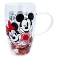 thumbnail image 2 of Taza plateada con forma de corazón de Minnie y Mickey de Buffalo Disney, 450 ml, 2 of 9