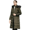 thumbnail image 3 of Orolay Women's Puffer Faux Fur Hood Long Down Coat, 3 of 4