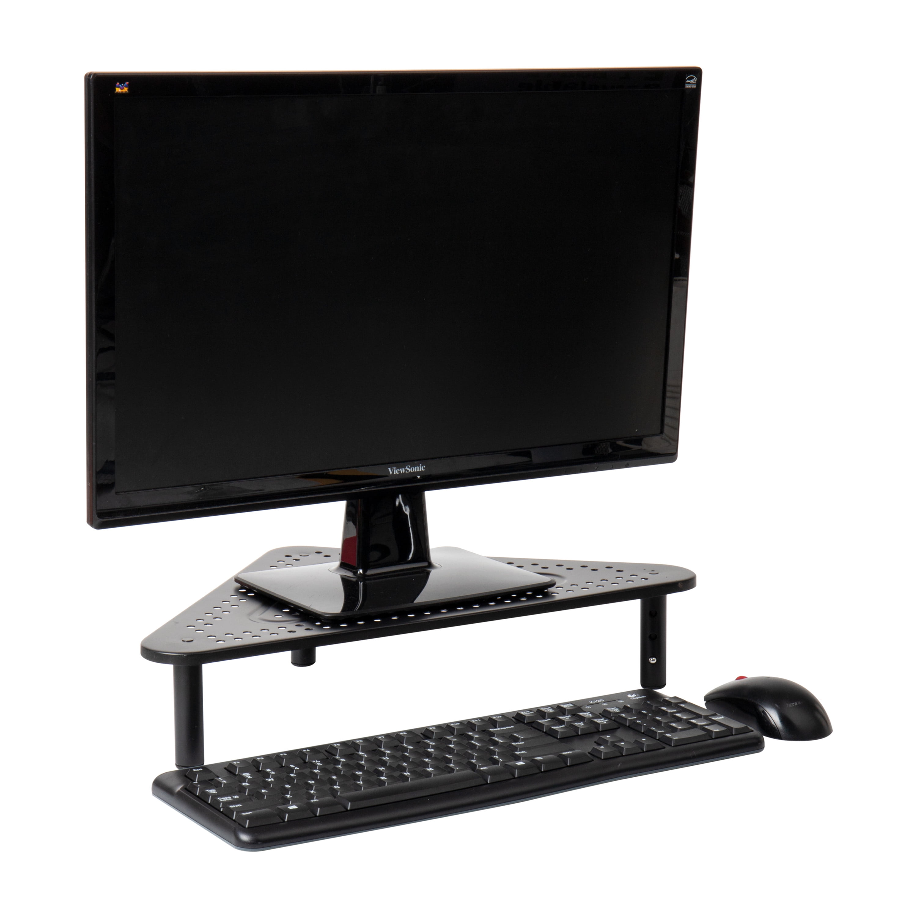 Laptop Mind Reader Monitor Stand Riser with Drawer Storage for Computer Desk, 