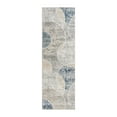 thumbnail image 3 of Gertmenian Winsor Tondo Modern Geometric Blue Area Rug, 2x8, 3 of 5