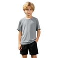 thumbnail image 1 of Toddler Rash Guard Short Sleeve Kids Youth Sun Protection Shirts, UPF 50+ Quick Dry Swimwear for Water Surf, 1 of 10