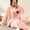 Pink, variant on Flannel Nightgowns for Women Pink Winter Mumu Dress Cute Long Sleeve Crew Neck Ladies Nightgowns M