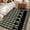 Green, variant on 8x10 Area Rugs, Brown Black Plaid Non-Skid Rubber Backing Large Rectangle Rugs - Living Room Bedroom Home Office, Vintage Rustic Star Buffalo Check Indoor Floor Mat Carpets Washable Rug