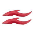 thumbnail image 4 of jinwen 2 Pcs Modification de Toit de Voiture Dragon Horn Ornement de Toit Auto Polyvalent Rouge, 4 of 9