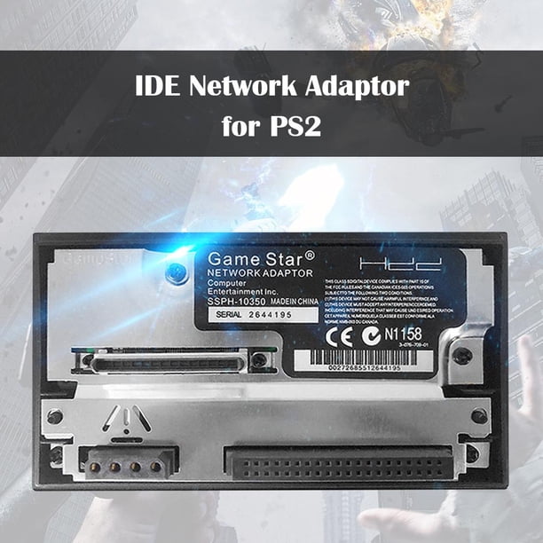 Consola de juegos 2,5/3,5 pulgadas SATA Socket HDD adaptador tarjeta de red para PS2 (IDE)