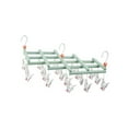 thumbnail image 1 of SMihono Bathroom and closet organizers Folding Multi-head Drying Rack Socks Clip Windproof Multifunctional Telescopic Drying Rack shoe rack and storage, 1 of 1
