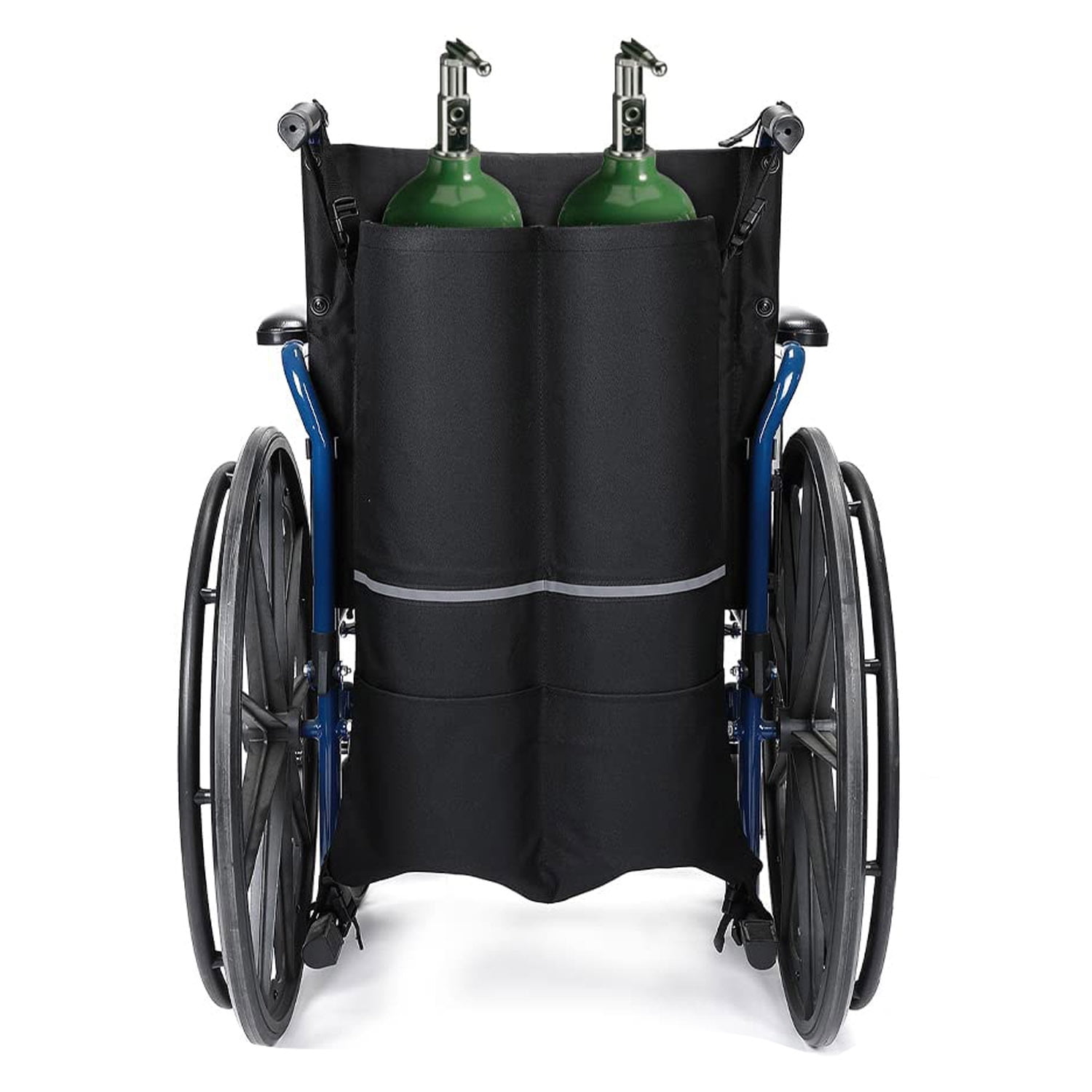 Issyzone Durable Wheelchair Carry Pouch for Oxygen Cylinders,Oxygen
