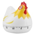thumbnail image 2 of ZPSHYD Minuteur De Cuisine Quirky Chicken Delight - Rappel De Compte à Rebours Charmant pour Les Aventures Culinaires dans la Cuisine Et la Pâtisserie(Blanc), 2 of 8