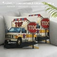 thumbnail image 3 of One Wee Woo Ambulance EMT Rescue Team Birthday Kids Throw Pillow, 3 of 5