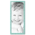 thumbnail image 2 of ArtToFrames 18" x 44" Eggshell Blue Picture Frame, 18x44 inch Blue Wood Poster Frame (WOM-4599),  Pack, 2 of 8