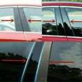 thumbnail image 3 of POSSBAY 4pcs Window Pillar Posts Trim Cover For Dodge Ram 2009-18 Crew/Quad/Extended EXT, 3 of 7