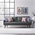 thumbnail image 2 of Modern Contemporary Urban Design Living Lounge Room Sofa, Grey Gray, Fabric, 2 of 4